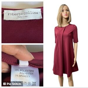 Roberto Collina red women dress size XS
